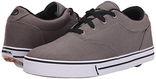 Heelys Men's Launch Fashion Sneaker, Grey, 9 M US