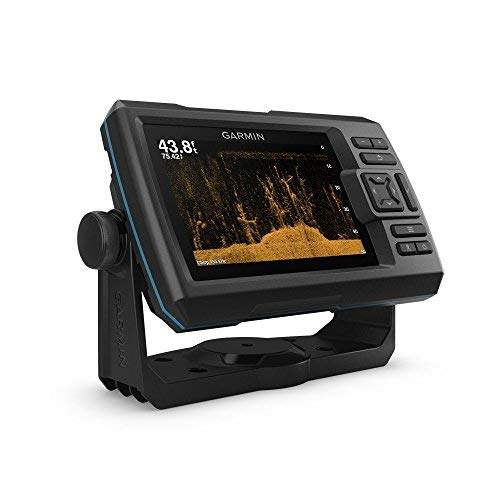Fishing Sonar GPS Combo with Transducer 5-Inch Sunlight Readable Display