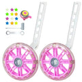 Training Wheels for Bikes 12-20 Inch - Pink Upgrade Edition