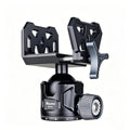 Adjustable Tripod Ball Head for Hunting & Shooting - CNC Aluminum, 55lb Load Capacity