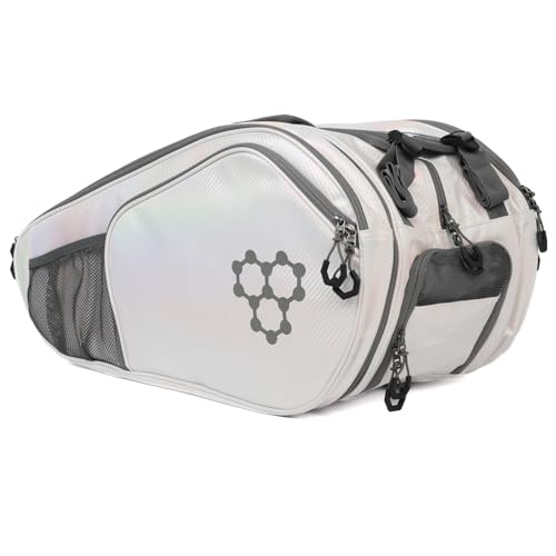 CRBN Pickleball Pearl Pro Team Tour Paddle Bag with Zip-Off Sling & Shoe Compartment