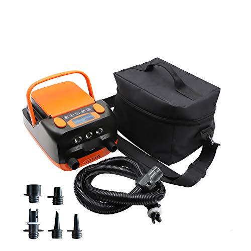Rechargeable Electric SUP Pump 16PSI Portable Inflator/Deflator for Paddle Boards & Kayaks
