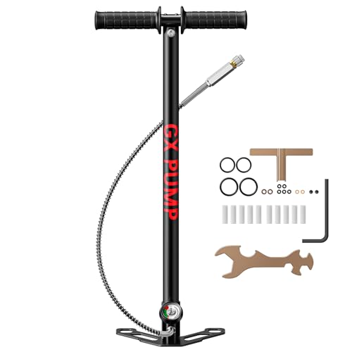 GX Pump GX-C3 Hand Pump for PCP & Paintball Tanks, 30MPa 4500Psi