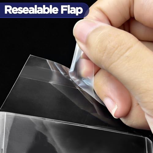 400 Pack Top Loader Card Sleeves Bulk Protectors for Trading Cards