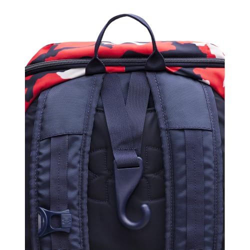 Unisex Baseball Backpack with Water-Resistant Tech - Midnight Navy / Metallic Gold, OSFA