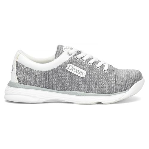 Dexter Womens Ainslee Bowling Shoes - Grey White Size 8.5