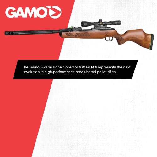 Gamo Swarm Bone Collector 10X Gen3i Multi-Shot Air Rifle 0.22 Caliber