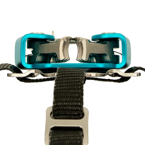 Climbing Rope Ascender Notch Jet Step II Dual Cam Foot Hardware 8–13mm