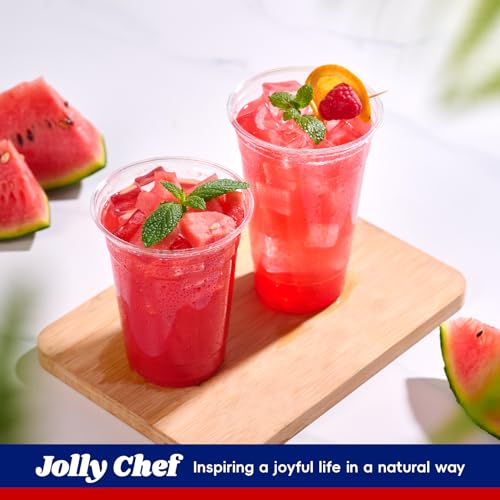16 oz Clear Disposable Plastic Cups - 1000 Pack, Sturdy & Reusable for Parties
