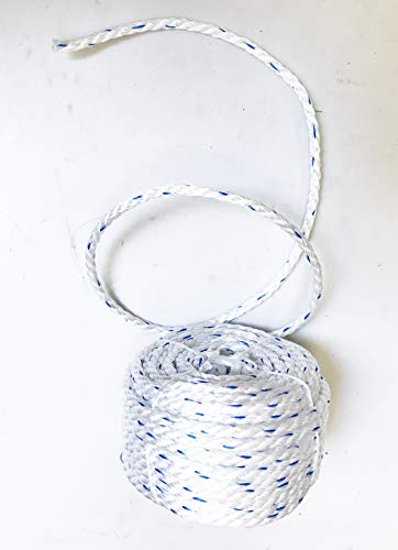 100-Foot Non-Lead Sinking Rope for Crab Traps - 1/4 Inch Diameter