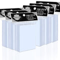 600 Clear Card Sleeves 66x91mm Premium Plastic Protectors for Trading Cards - Variation: 600 Clear / 66x91mm