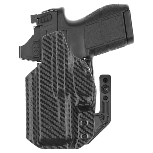 Tulster Oath IWB Kydex Holster for H&K VP9CC - Carbon Fiber Black, Optic Compatible, Concealed Carry