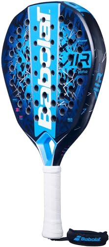 Padel Racket - Teardrop Shape, Fiberglass Surface, Advanced Player