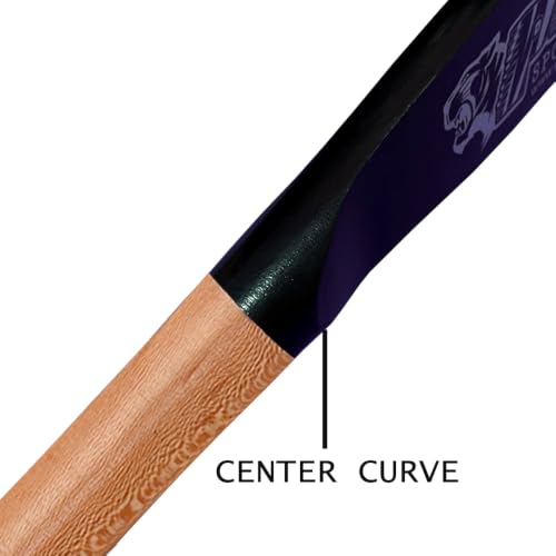 29-Inch Maple Flat Half Paddle Baseball & Softball Bat for Training