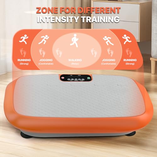Vibration Plate Exercise Machine with 99 Speed Settings for Full Body Workout