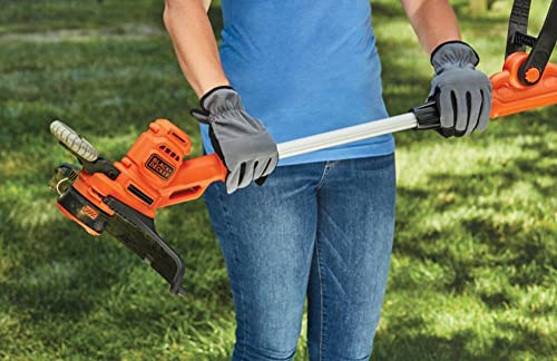 BLACK+DECKER 14-Inch Electric String Trimmer & Edger, 6.5 Amp, Model BESTE620 - Lightweight & Adjustable
