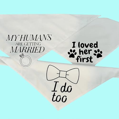 Small Dog Bandana 2-Pack DIY White Triangle Cotton Scarf - Custom Pet Accessory