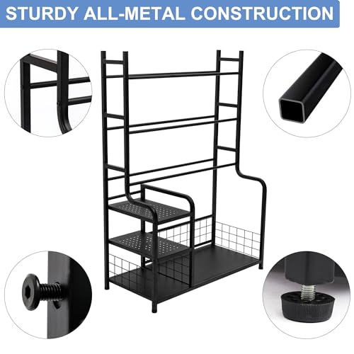 Disc Golf Storage Rack - Large Capacity Organizer for 140+ Discs & Accessories