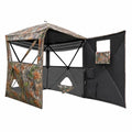 PZT Hunting Blind with 3 Shooting Heights & Built-in Storage for Deer Hunting