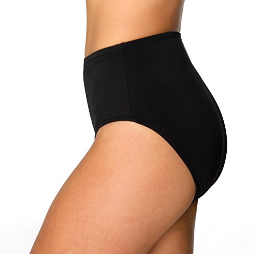 Miraclesuit Women's High Waist Slimming Swim Bottoms - Black, Size 12