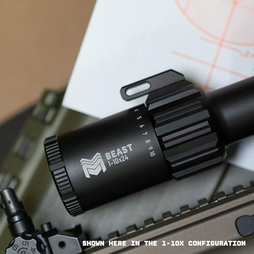Monstrum Beast ED 1-8x First Focal Plane LPVO Scope with Morpheus MOA Reticle