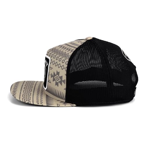 Men's Flexfit 110 Cap - Adjustable Tan Snapback Hat with Logo