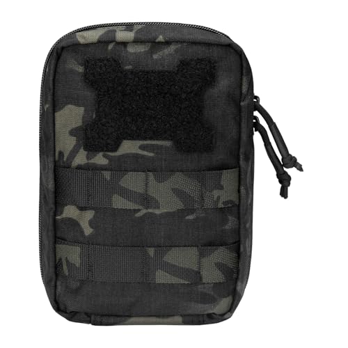 Tactical First Aid Pouch MOLLE IFAK Tool Bag Multicam Black