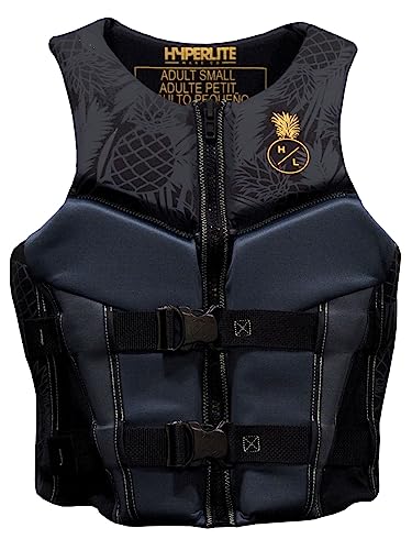 HyperLite Women's Elite Life Jacket Black Medium Coast Guard Approved Water Sports USCG