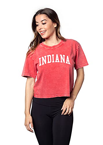 Indiana Hoosiers NCAA Women's Short 'N Sweet Tee XL Cardinal - Support Your Team