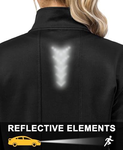 Women’s 2-Piece Tracksuit Sweatsuit Outfit - Large Black