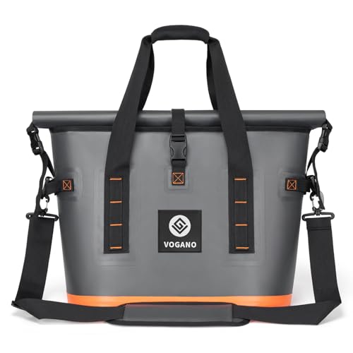 Vogano Leak-Proof Soft Cooler Bag 40 Can - Dark Gray, 12H Cold Retention
