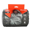 SOL Escape Bivvy XL Emergency Shelter with Hood, Reflects 70% Body Heat, Gray, 91" x 35"