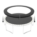 Polpagar 14FT Black Trampoline Pad - Weatherproof Outdoor Replacement Cover