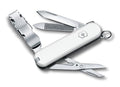 Victorinox Nail Clip 580 Swiss Army Pocket Knife - Small Multi-Tool with 8 Functions - White Variation
