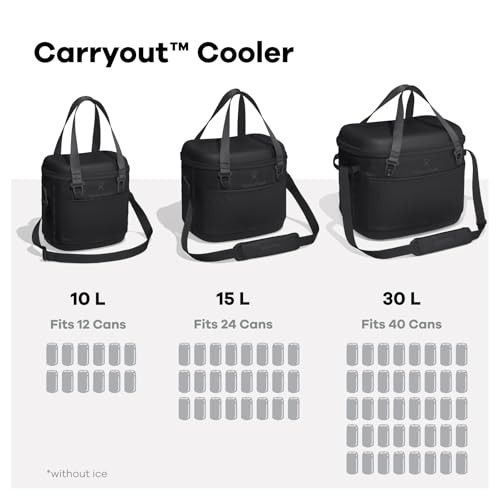 Hydro Flask Carryout Cooler 10L Portable Soft Insulated Cooler - Harbor Blue