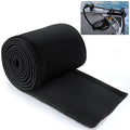 60-Inch Waterproof Trolling Motor Cable Sleeve - Black Wire Cover for Boats