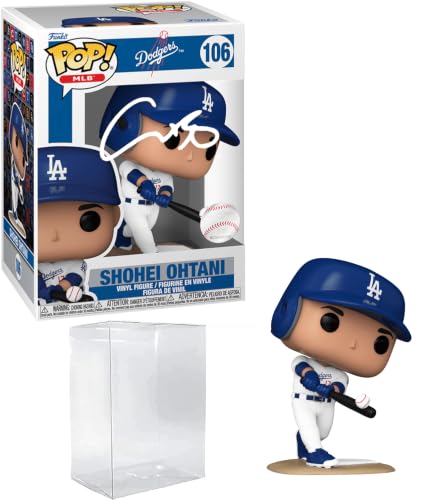 Shohei Ohtani Dodgers Funko POP! Figurine with Autograph & Display Case