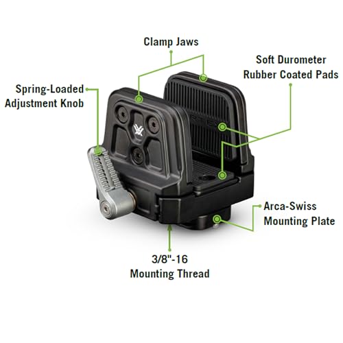 Lightweight Rifle Clamp Tripod Mount for Hunting & Photography
