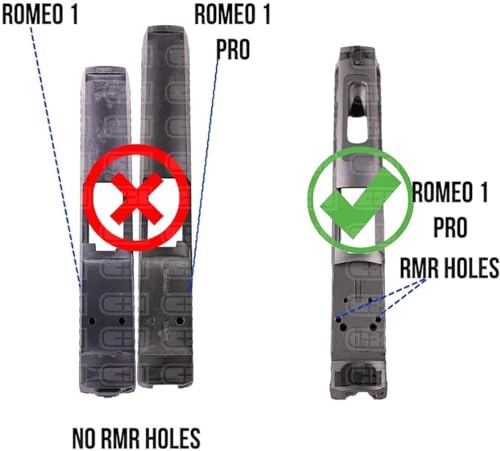 Optics Adapter Plate for SIG P320 RX & Pro Series with Trijicon RMR Holosun 407C 507C