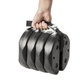 40 lb Canopy Weights Set with Carry Strap - No-Pinch Outdoor Tent Stabilizers