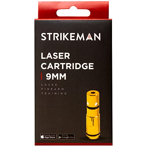 Strikeman 9mm Dry Fire Laser Training Cartridge for Pistol Practice