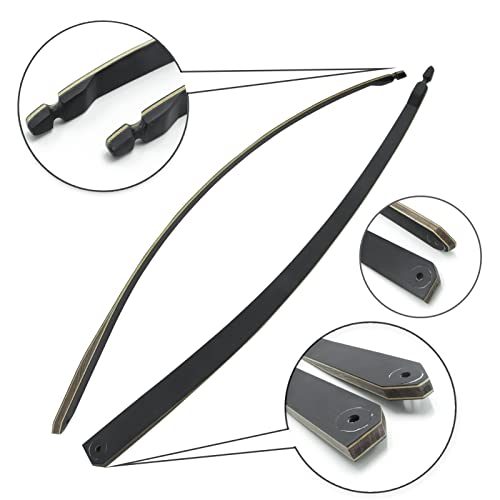 Recurve Longbow 60 Inch Takedown Bow 55Lbs for Hunting & Target Practice - Right Hand