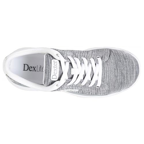 Dexter Womens Ainslee Bowling Shoes - Grey White Size 8.5