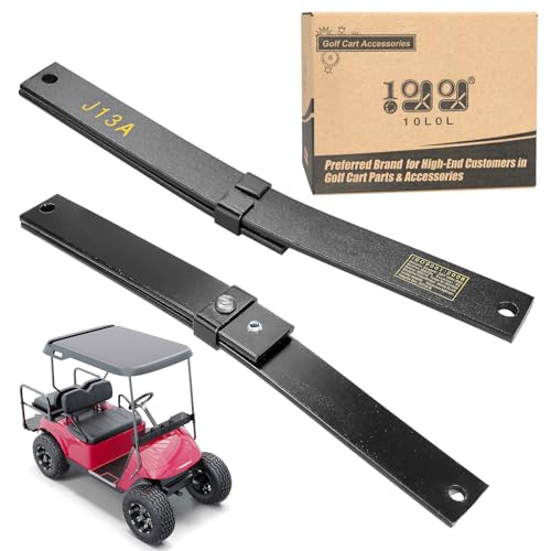 10L0L Front Leaf Spring Kit for EZGO TXT 2001-2003 Golf Cart, Heavy-Duty Suspension Replacement