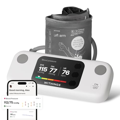 Withings BPM Vision Digital Blood Pressure Monitor with WiFi & Bluetooth