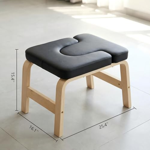Yoga Headstand Bench Inversion Chair for Balance & Stress Relief - Space-Saving Fitness Equipment