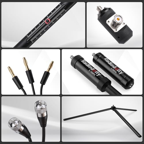 Radioddity HF-010 10-Band Portable HF Antenna for Field Operations