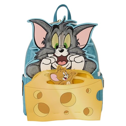 Loungefly Warner Bros Tom and Jerry Mini Backpack with Plush Detail