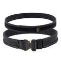 TACNEX 1.75-Inch MOLLE Duty Belt with Genuine Cobra Buckle - Black, Medium