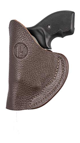 1791 Gunleather IWB Holster for J-Frame & Snub Nose Revolvers - Right Handed Brown Deer Skin